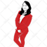 draw minimalist flat line vector avatar for you