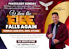 create an outstanding church event flyer design in 6 hours