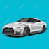 draw your car into a cartoon illustration in 24 hours
