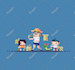 create a minimalist pixel art logo design