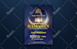 design a professional islamic flyer brochure or event poster