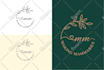 design stunning bohemian and botanical boho logo design