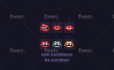 create twitch sub badges in pixel art style