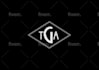 do a monogram initial letter mark, font, and text logo