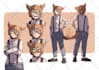 make cool character reference sheet for you