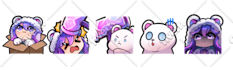 draw cute custom emotes,sub badges in 24 hours