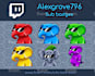 draw awesome twitch or kick emotes or sub badges in bulk for you