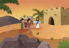 draw colorful children story book illustration and cover