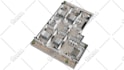 redraw 3d floor plan with all input from client