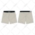 do sports and fashion technical mockup or flat sketch