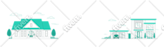 create line flat vector illustration for you