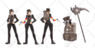 draw you as a fortnite character in 2d character design