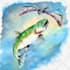 do realistic digital watercolor illustrations