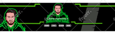 do custom animated twitch, kick or youtube stream overlay pack, transition, logo