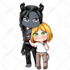 draw cute anime character chibi art style for your oc, pfp, vtuber