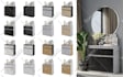 design 3d furniture rendering with various materials