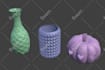 create 3d models and sculptures for 3d printing