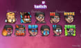 create a twitch set of sub badges and or emotes for you