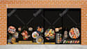 design window graphics, window sticker, decal, vinyl,signage
