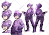 make cool character reference sheet for you