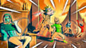 draw an actually good gaming cartoon youtube thumbnail
