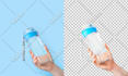 high end hair masking, fur masking complex background remove