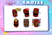 create chibi twitch emotes or sub badges in bulk for you