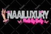do luxury feminine,boutique,nail,beauty,eyelashes,hair extension,fashion logo
