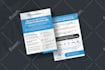 design urgent flyer, birthday, credit repair, medical, gym, sports, sale sheet