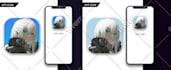 modern app icon for android and ios game and app icon design