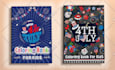 design 4th july  coloring book KDP low content book