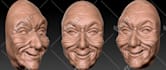 convert photo to 3d face model for printer, stl files