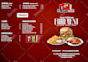 design menu card, food menu, restaurant menu, modern menu