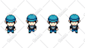 create pixel art animation and sprite sheet for your game character and props