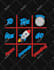 design, vintage flat 3d,professional logo