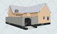 do floor plan , 3d rendering of apartment house and villa