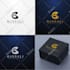 make initial minimalist stunning business brand logo design