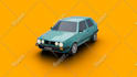 create amazing low poly 3d vehicle models for you