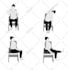 draw amazing yoga, fitness, workout, exercise any pose illustration