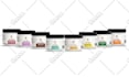 design candle label, product label, cosmetic label