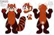 draw a cute reference sheet for your furry oc