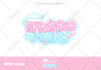 design a cute kawaii logo for vtuber and streamer