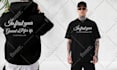 make art font typography, streetwear t shirts, an ai model for clothing brands