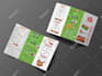 do restaurant menu design, takeaway, trifold, food flyer