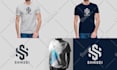 do initial letters design for streetwear clothing luxury brand logo