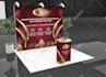 design exhibition booth, kiosk, 3d stand, virtual booth