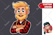 make special cartoon mascot character