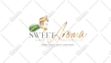 design signature cosmetics makeup and eyelash beauty logo