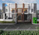 do 3d architectural visualization cabin design and landscape