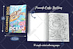 create coloring book cover design and interior for adults and kids amazon KDP
